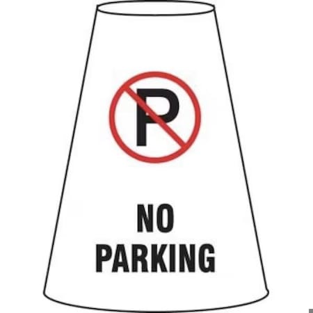 Accuform Traffic Cone Cuff Sleeve, For Use With Standard 18 in and 28 in High Traffic Cones FBC918P